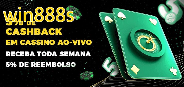 Promoções do cassino ao Vivo win888s